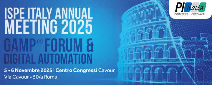 Consorzio PI Italia sponsor all’ISPE Italy Annual Meeting – GAMP Forum & Digital Automation&nbsp;Forum